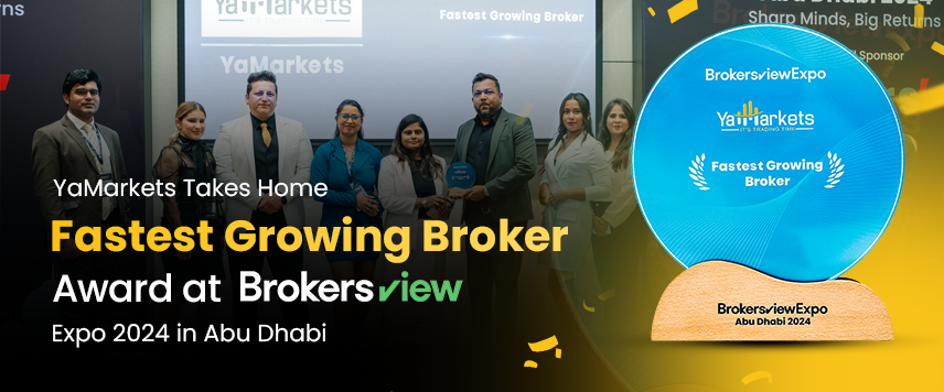 YaMarkets Takes Home ‘Fastest Growing Broker’ Award at BrokersView Expo 2024 in Abu Dhabi