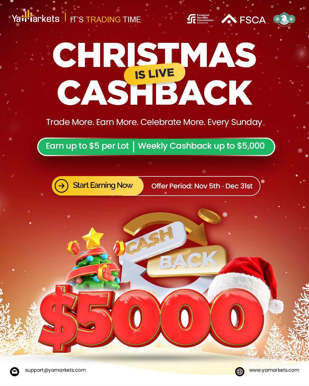 Christmas Cashback Offer