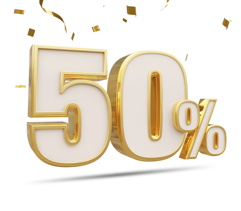  50% Bonus for New Clients